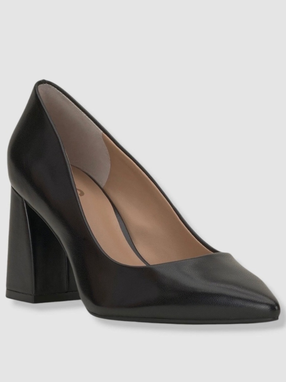 I.n.c. International Concepts Women's Ubika Pointed-Toe Slip-on Block-Heel Pumps